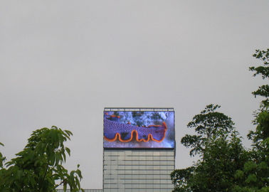 Wasserdichtes SMD 3 in 1 farbenreicher geführter Videowand im Freien 7000cd/㎡ der Zeichen-P10 LED