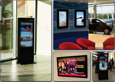 Großer Medienschirm USB-Play-back Busbahnhof der LCD-Anzeigendigitalen beschilderung im Freien
