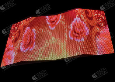 Aluminiumgebogene LED-Vorhang-Konzert LED-Innenanzeige P6.94 P8.92 P10.51 P12.5mm