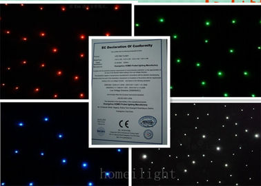 Stern-Stoff RGBW Christamas LED mit funkelndem Licht, flexibler LED-Schirm