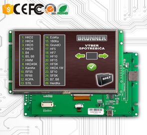 4,3 Touch Screen TFT LCD des Zoll-HMI mit intelligentem Antriebs-Brett und Kontrolleur