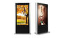 Einzelhandel 32&quot; Netz der LCD-Anzeigen-Boden-stehendes Werbungs-digitalen Beschilderung