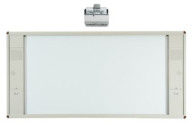 Multimedia trocknen Löschen-Schreibplatte wechselwirkendes On-line-whiteboard 120&quot; mit die fünf Farbmarkierungs-Stift