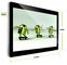 Der Monitor-digitalen Beschilderung 32 Zoll-horizontale Metall-Shells LCD Anzeige mit Hartglas