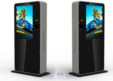 Ein 42 Zoll-Stand allein geben stehenden Spieler Kiosk LCD-digitaler Beschilderung frei