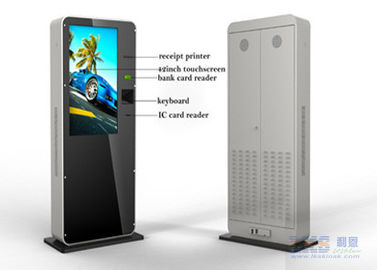 Ein 42 Zoll-Stand allein geben stehenden Spieler Kiosk LCD-digitaler Beschilderung frei