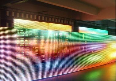 Der Gewohnheits-P31.25 Rgb LED Bildschirm Vorhang-der Werbung- im Freienled