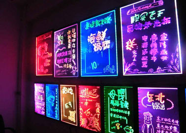 WiFi RGB belichtete im Freien geführte Zeichenwerbung LED-Schreibplatte Blättern