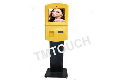 on-line--Wayfinding-Kiosk der digitalen Beschilderung 19inch mit Kartenleser/Drucker/Scanner