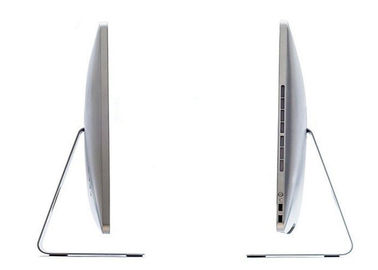 ultra dünner einteiliger Tischplattencomputer 18.5inch mit drahtlosem WiFi, HD-Kamera und DVD-Fahrer